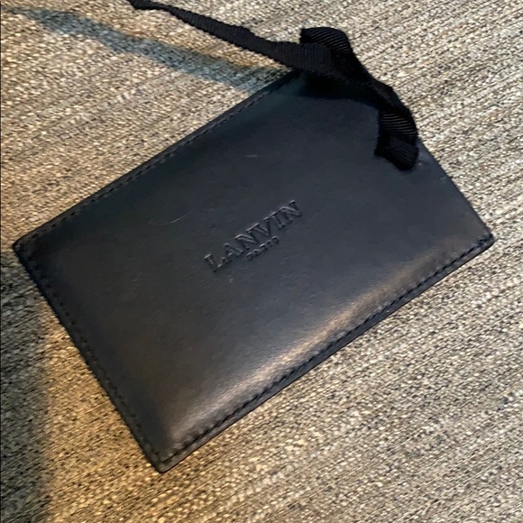 Lanvin NWT Classic Black Satin Sak Handbag. - Picture 5 of 12